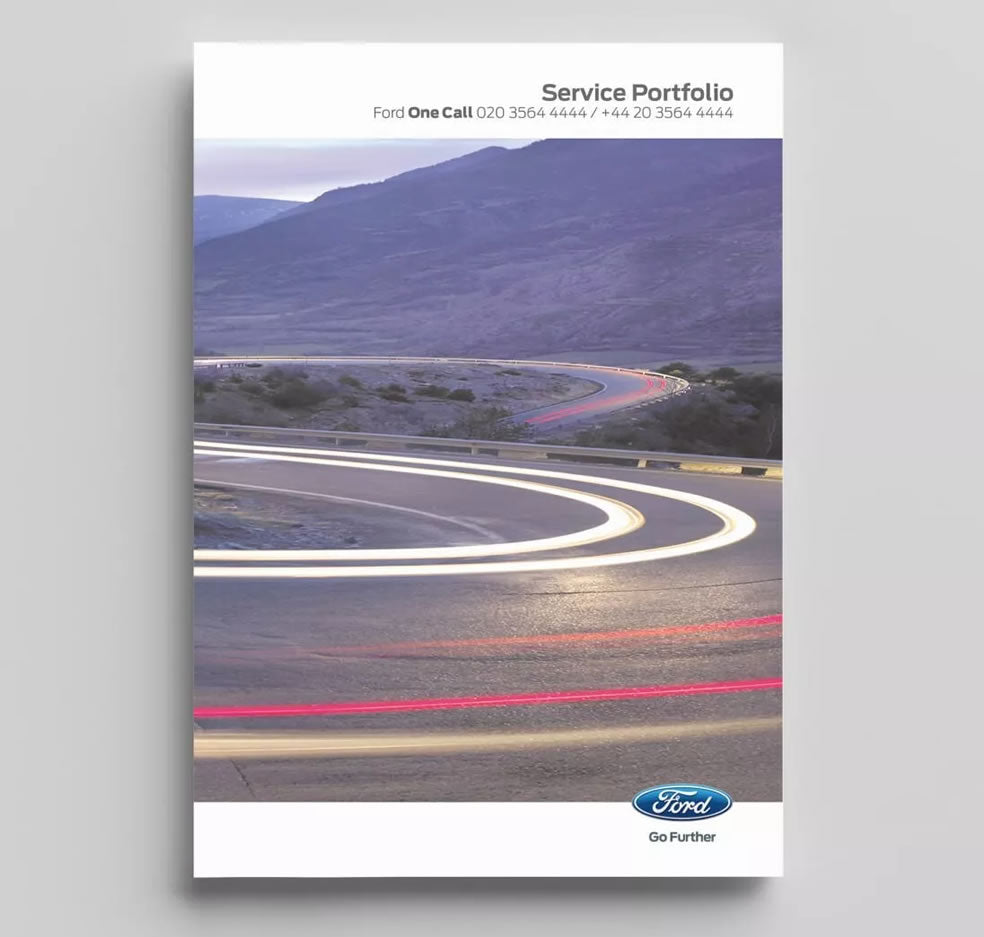 Ford Service History Book Blank For All Models Up To 2024