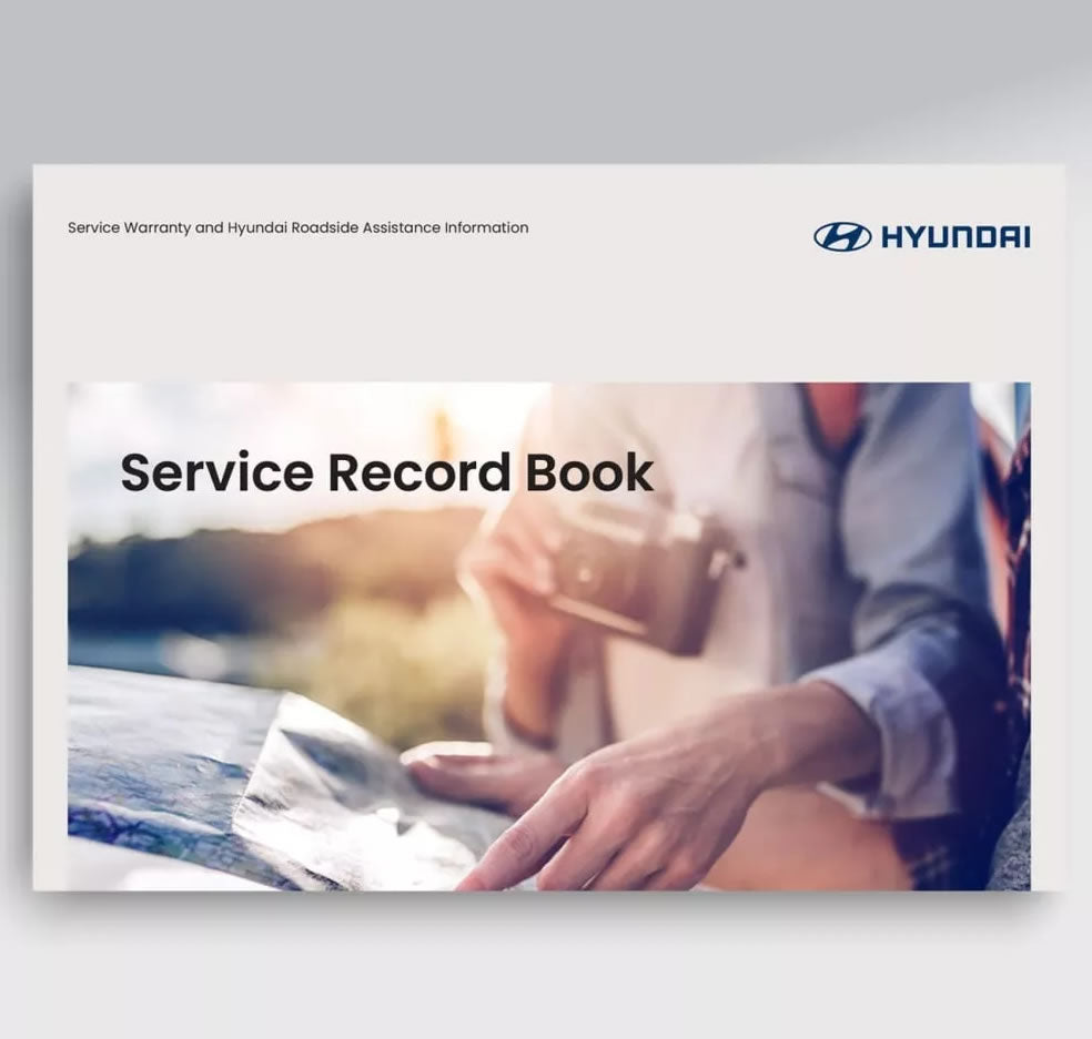 Hyundai Service History Book Blank Unused For All Models Up To 2024